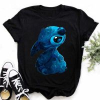 New Womens Tops Stitch Pattern Womens Tops Short Sleeves Cute Stitch Womens Crew Neck Tops Short Sleeves