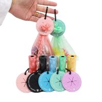 Dog Poop Bag Dispenser แฮนด์ฟรีคลิปผลิตภัณฑ์สุนัข Dog Poop Bags Outdoor Travel Waste Bag Holder