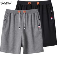 BOLUBAO Summer New Men Casual Shorts Trend Brand Men Solid Color Running Shorts Drawstring Shorts Male