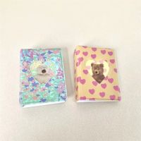 Cute Bear Love Heart 3 Inch Kpop Photocards Holder Idol Photo Case Storage Book Mini Album Stationery