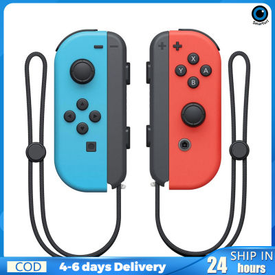 ตัวควบคุมบลูทูธที่เข้ากันได้กับ Nintendo Switch คอนโซลควบคุมควบคุมด้านซ้ายขวาเกมแพดไร้สาย