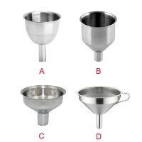 【YF】❁  Small Mouth Funnels Bar Wine Flask Funnel Filling Hip Narrow-Mouth Bottles Jug