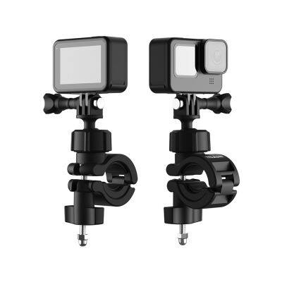 ขายึดขายึดจักรยานจักรยานยนต์ขายึดกล้องแอคชั่นแคมเมราสำหรับ Gopro Hero 11/10/9/8/7/6 Insta360 DJI Osmo