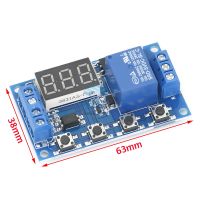 DC 5V 12V 24V LED Light Digital Time Delay Relay Trigger Cycle Timer Delay Switch Circuit Board Timing Control Module DIY