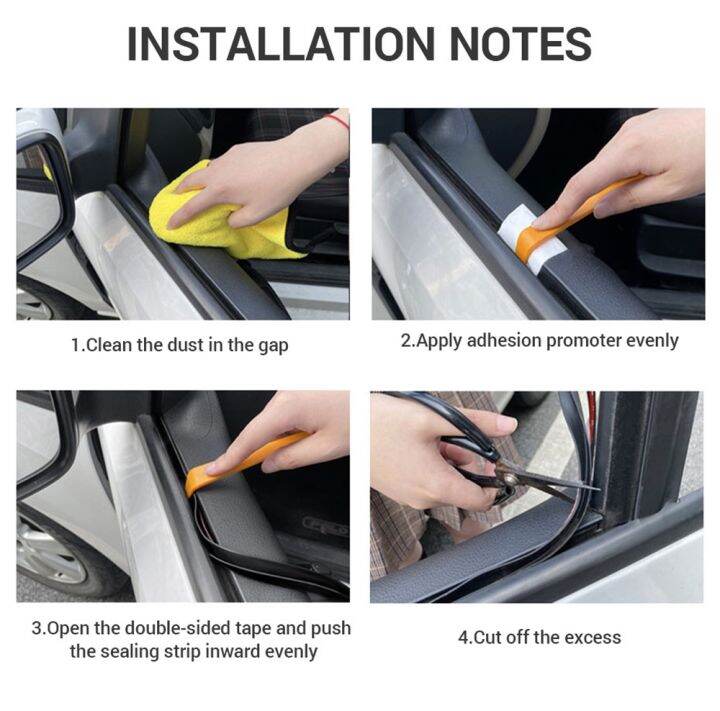 lz-2m-car-door-window-rubber-seal-strip-automotive-v-shaped-sealing-trim-strip-stickers-self-adhesive-draft-molding-accessories