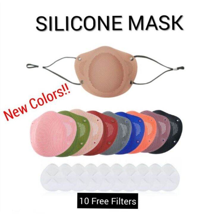 silicone face mask reusable