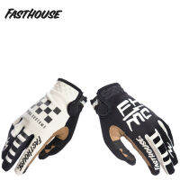 Fasthouse2023 ถุงมือหน้าจอสัมผัส ลายเป็ดแมนดาริน FHMC สีดํา และสีขาว สําหรับขี่จักรยาน และรถจักรยานยนต์