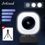 JvGood Webcam HD 2K 1080P Camera Web Tự Động Lấy Nét Camera Màn Hình Rộng