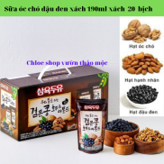 Sữa óc chó đậu đen hạnh nhân bịch 190ml xách 20 hộp