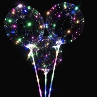 LED Glow Ball Inflatable Luminous Transparent Balloon Wedding Party Baby Shower s Birthday Gift