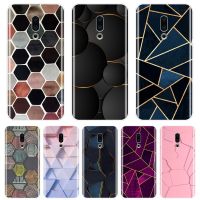 Luxury Geometry Cool Soft Silicone Phone Case For Meizu U10 U20 Pro 6 7 Plus Back Cover For Meizu 16th 16x 15 Lite 16 Plus Case