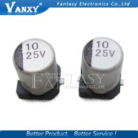 【cw】 10PCS Electrolytic capacitor 25V10UF 4x5.5mm SMD aluminum electrolytic 10uf 25v