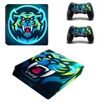 Custom Design PS4 Slim Sticker Play station 4 Skin Sticker Decal For PlayStation 4 PS4 Slim Console amp; Controller Skins Vinyl