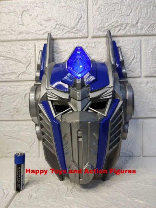 THE ÓPTIMUS PRIME TRANSFÓRMERS WITH LIGHTS COSTUME MASK TOY FOR KIDS
