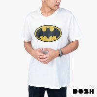 DOSH UNISEX T-SHIRTS BATMAN เสื้อยืดคอกลม แขนสั้น ผู้ชาย-ผู้หญิง DBMT5297-OW