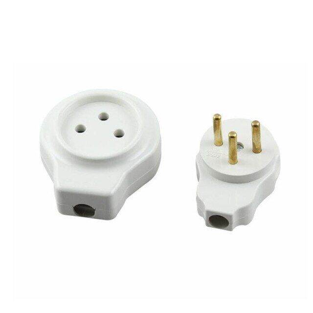 3pin Israel Plug Socket Male Female Electrical Connector Plug 16a 250v Power Cord Connector