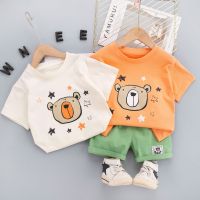 Kids Baby Boys Cotton Clothing Sets Toddler Infant Boy Tee Shirts + Shorts Children Wears T-shirt + Pants Outfits Suits 1 2 3 4 5 Years