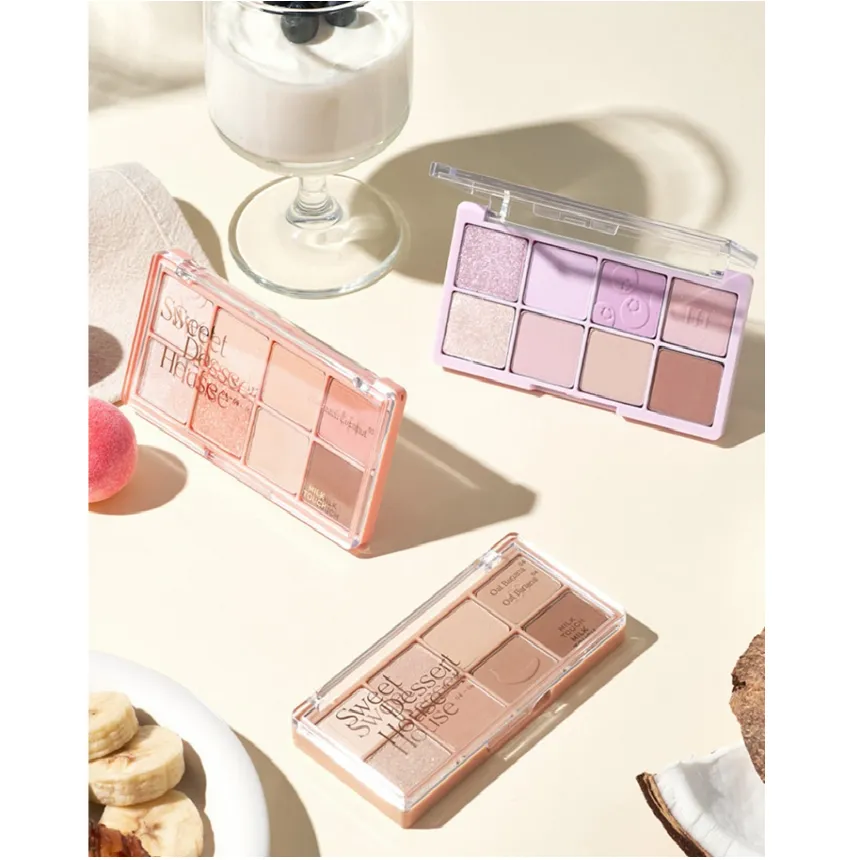 [Milk Touch] Be My Sweet Dessert House Palette (3 Colors)