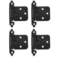 4 Pieces Door Hinge Cabinet Hardware Kitchen Gadget Cupboard Fixer