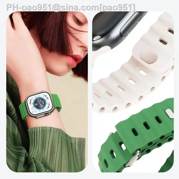 silicone-strap-for-apple-watch-ultra-49mm-8-7-45mm-41mm-sports-watch-breathable-bracelet-for-iwatch-65432-se-44mm-42mm-40mm-band