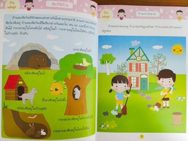 หนังสือเด็ก-ชุด-สาระการเรียนรู้ปฐมวัย-เรื่องราวเกี่ยวกับบุคคลและสถานที่แวดล้อม-อนุบาล-2-ราคาปก-135-บาท