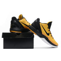 New HOT+Original】 ΝΙΚΕ K0be 6 Yellow Black Fashion Basketball Shoes Comfortable Sports Shoes