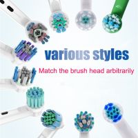 【CC】✢♨  4/8Pcs Electric Toothbrush Heads nozzle Braun Oral B Whitening Wholesale