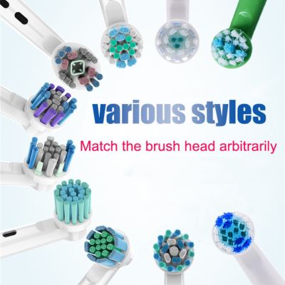 【CC】✢♨  4/8Pcs Electric Toothbrush Heads nozzle Braun Oral B Whitening Wholesale