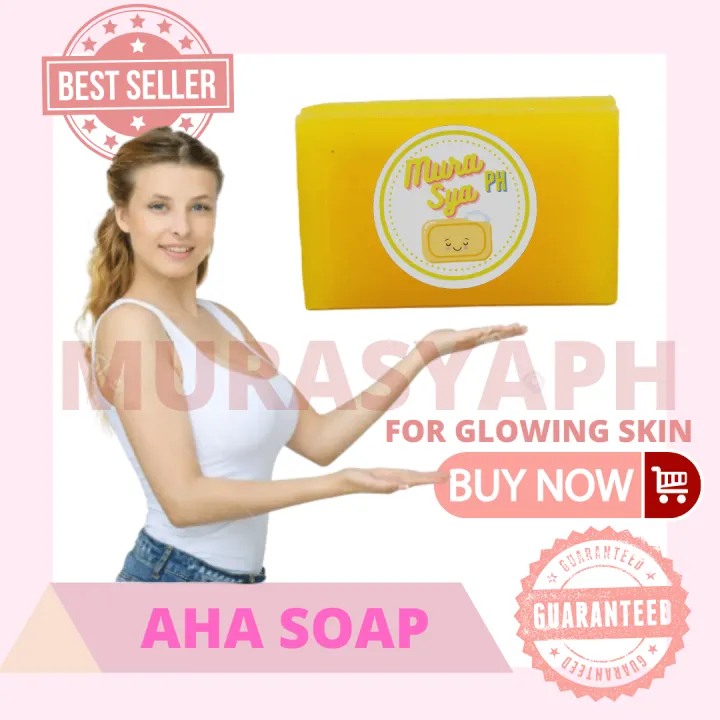 AHA Soap Brighten, Lighten, Whiten the Uneven Skin Tone like age