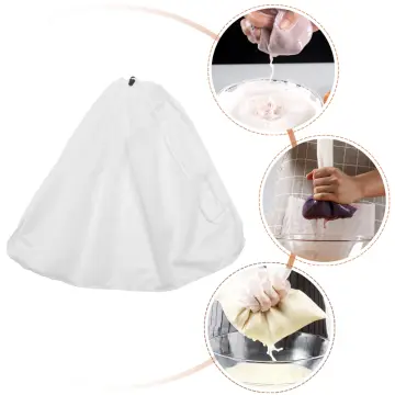 12x18 Drawstring Straining Brew in A Bag 200 Micron Nylon Jelly Strainer Wine Beer Brew Filter Bag