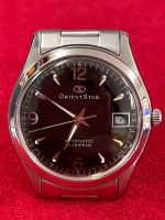 นาฬิกาวินเทจ ORIENT STAR AUTOMATIC 21 Jewels ตัวเรือนสแตนเลส นาฬิกาผู้ชาย นาฬิกามือสองของแท้