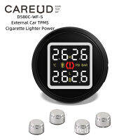 CAREUD TPMS D580C-WF-S อุปกรณ์ต่อพ่วง TPMS แบบไร้สาย 12V ช่องชาร์จ