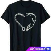 เสื้อยืดโอเวอร์ไซส์ธรรมดาNew ตกปลา ผู้หญิง Fishing &amp; Shed Hunter Antler Elk, Deer- Hunting T-Shirt discount เสื้อยืดผ้าฝ  95ZX