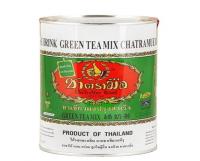 ChaTraMue Instant Green Tea ชาตรามือ ชาเขียวปรุงสำเร็จ ฉลากสีเขียว 200กรัม กระป๋อง