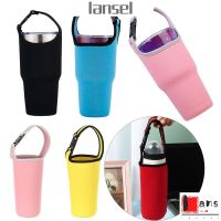 LANSEL 30oz Eco-Friendly Beverage Bag Tumbler Water Bottle Bag Cup Sleeve Accessories Portable Tote Bag Cup Pouch Carrier Anti-Hot Mug Holder