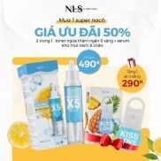 Combo SUPER NACH X5 2IN1 Serum nach, Toner nach 40l