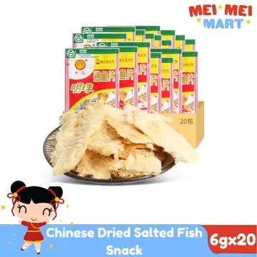 500g Chinese Sea Food 100% Natural Dried Salted Fish Snack Chinese Special  Food