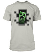 Minecraft Creeper ภายในผู้ใหญ่เสื้อยืด-อย่างเป็นทางการ Mojang วิดีโอเกม Xbox TEE