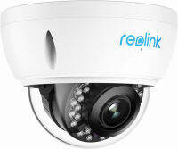 REOLINK 4K PoE Home Security Camera, IP Camera with 128 Degree, 2.8mm Lens, 5X Optical Zoom &amp; IK10 Vandalproof for Outdoor Surveillance, Human/Vehicle/Pet Detection, No PT Supported, RLC-842A