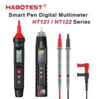 Multimeter Pen HABOTEST HT121 Type Digital Multimeter Electrical Tester Auto Range 4000 Counts AC/DC 600V True RMS Smart Multi Meter with NCV