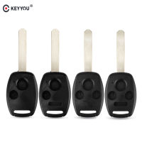 KEYYOU 10x 234 BUTTONS REMOTE KEY SHELL CASE FOB COVER FOR HONDA NEW FIT CRV CIVIC CAR KEY