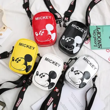 Disney Mickey Mouse Kids Shoulder Bags Cute Animation Children's