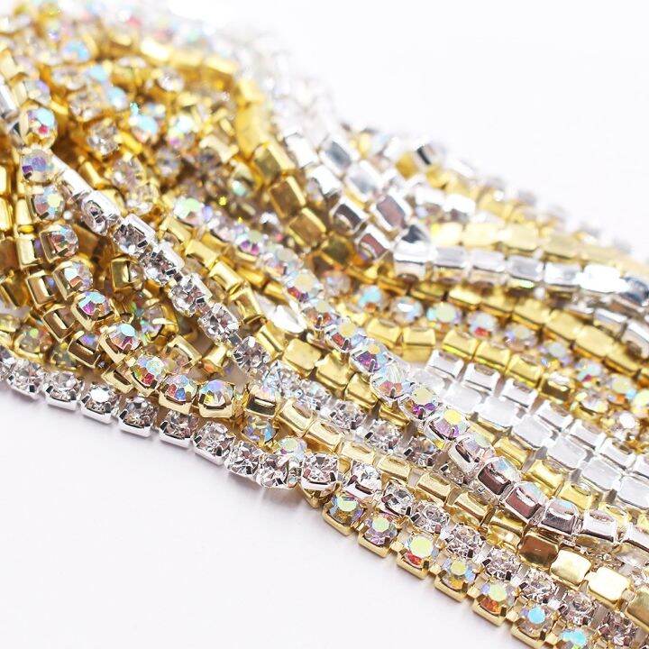 hotx-dt-1-dense-rhinestones-chain-claw-base-flatback-strass-trim-sewing-for-fabric-crafts