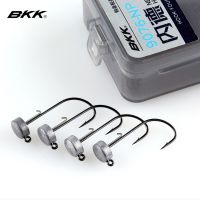 【YF】 BKK 9076-NP 12pcs Ned Rig Jig Head Fishhooks Fishing Anti-drop Barb Hooks for Soft Silicone Bait For Bass