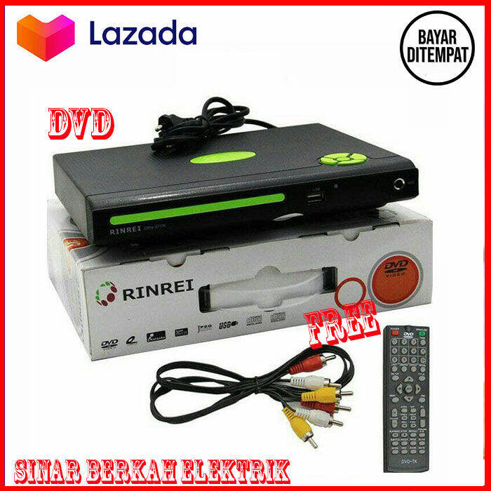 DVD RINREI OPTIK SAMSUNG DVD VCD CD MP3 MP4 PLAYER DVD KECIL AWET