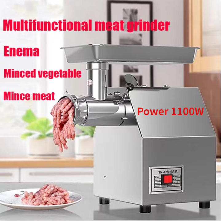 Commercial Heavy Duty High Capacity Stainless Steel 1 HP Meat Grinder ...