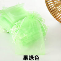 10pcs 15x20 17x23 20x30 25x35cm Organza Bags Wedding Party Candy Chocolate Bags Gift Pouches Jewelry Display Drawstring Bags