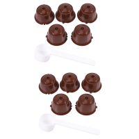 10Pcs Reusable Refillable Capsules Pods for Nescafe Capsula Machines Maker Nespresso Coffee Capsule Pod Cup Machine