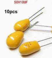 10pcs Tantalum capacitor 10U 50V 50V10UF CA42 DIP Radial 50V106 10UF50V Brand New