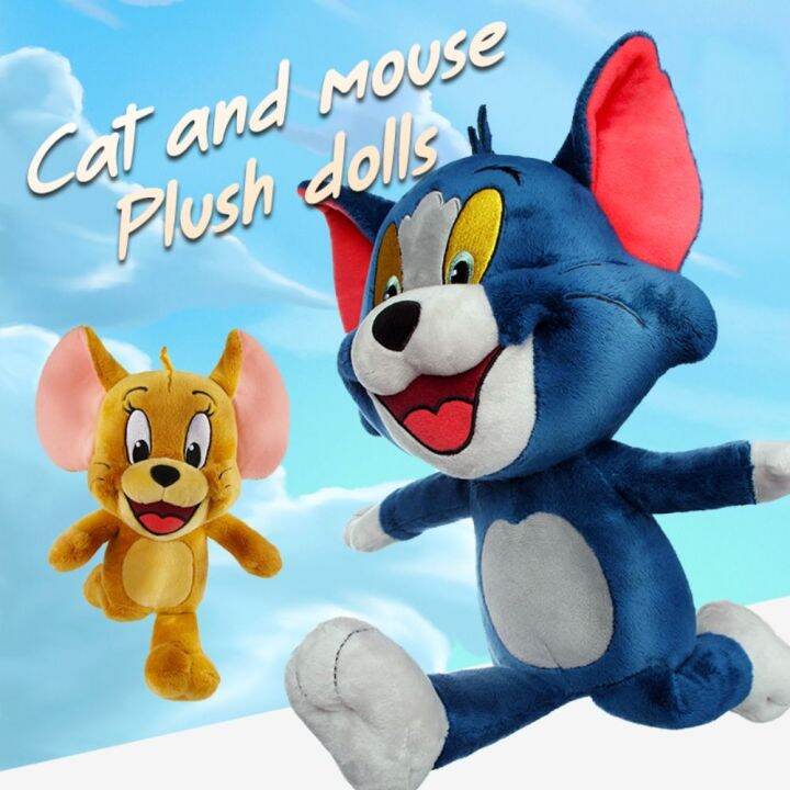 ERIMER Tom and Jerry Tom and Jerry Plush Toy Plush Cat Mouse Soft Cat ...